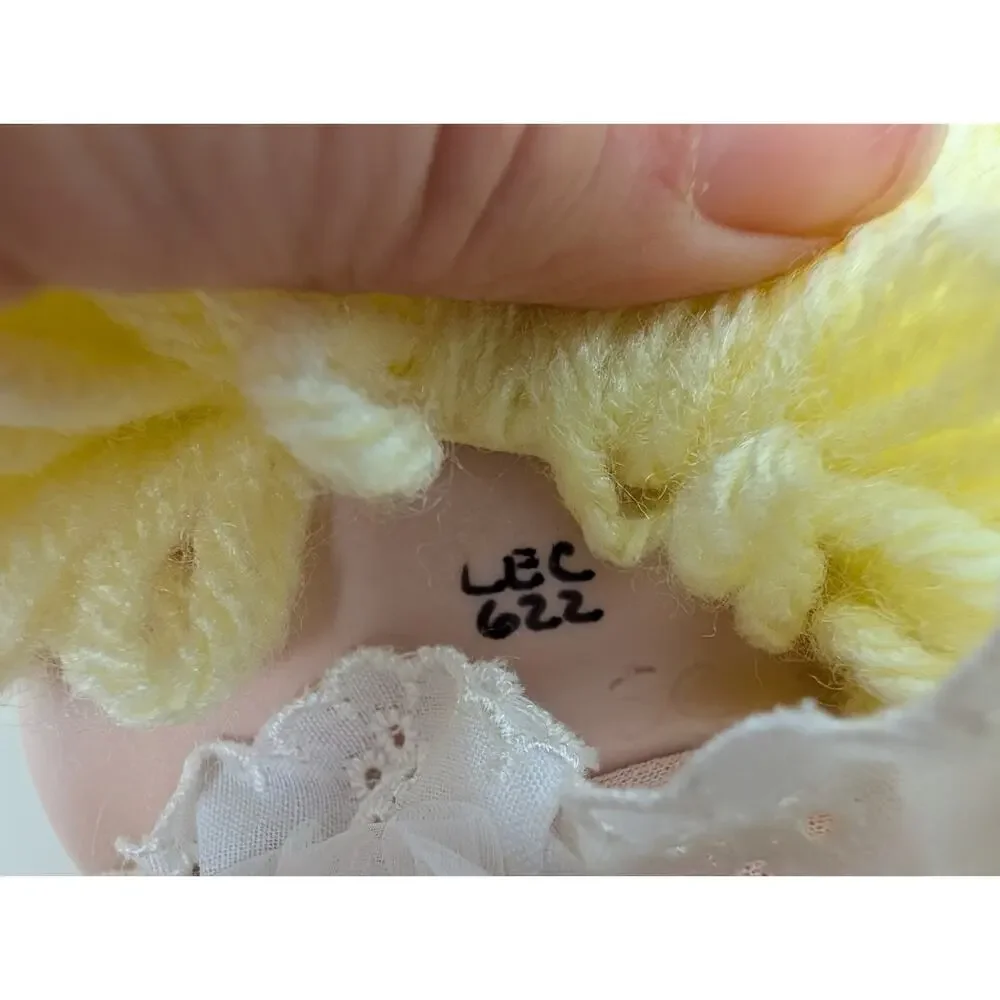Cabbage Patch Kids 1985 Porcelain Collection Leslie Ellen With Tags/Adoption **